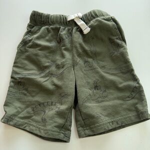 Carter's Green Dinosaur Pattern Shorts